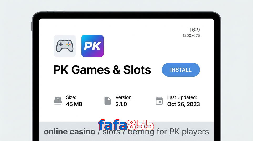 Game list for Fafa855 gameapk section