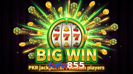 Big win animation on Fafa855 slot game