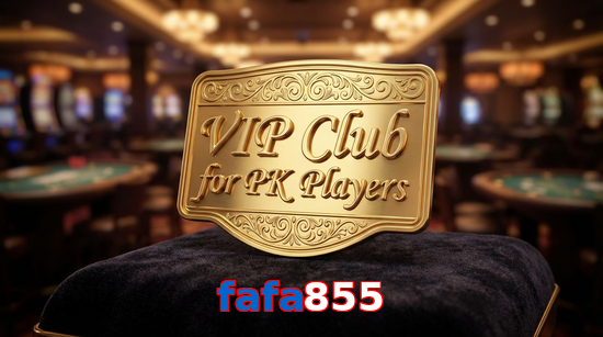 Main screen of Fafa855 vip page for PK players